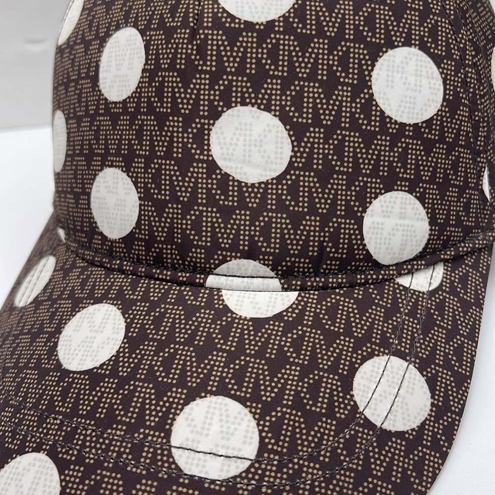 Michael Kors Women's Baseball Cap Hat Adjustable OS Chocolate BROWN DOTS
NWT - Picture 16 of 16